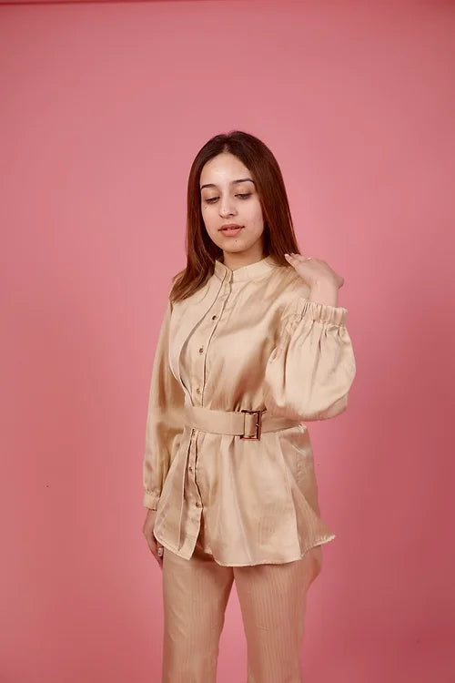 Stella Beige Coord Set